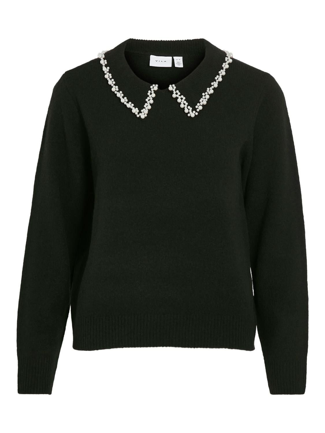 VIPEARL L/S O-NECK PULLOVER/K