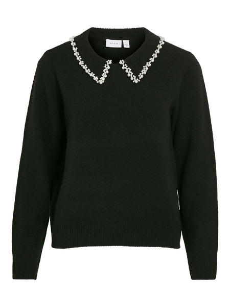 VIPEARL L/S O-NECK PULLOVER/K