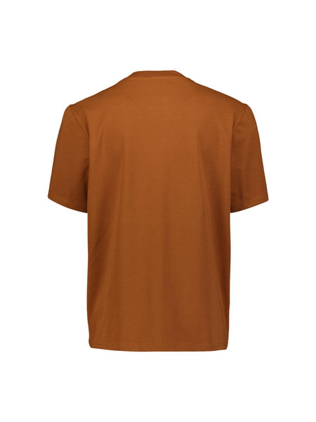 T-shirt crewneck caramel