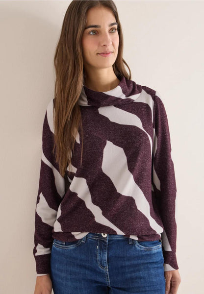 TOS Big Collar Cosy AOP T-Shi