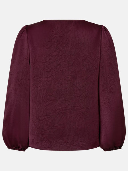 Top Nyma burgundy