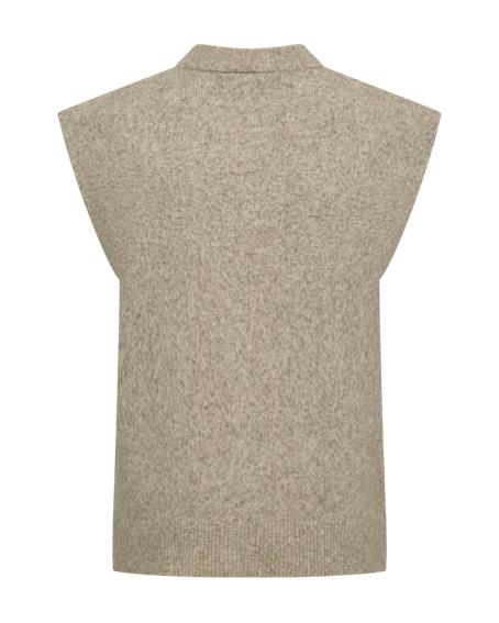 FQalpa-vest silver mink