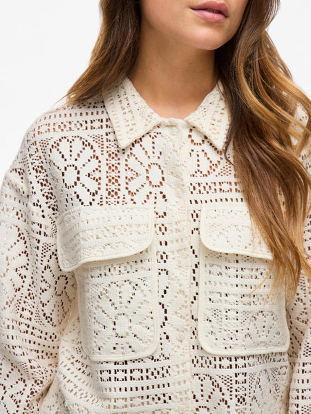 VIMERINDA CROCHET L/S CARDIGA