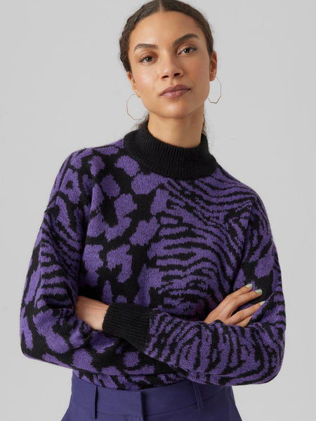 VMVERA ANIMAL LS HIGHNECK PUL