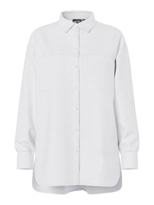 PCMELIA LS LOOSE SHIRT WVN NO