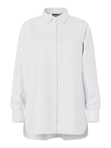 PCMELIA LS LOOSE SHIRT WVN NO