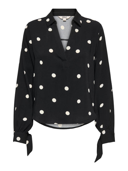 ONLBELEM L/S BOW TOP WVN SUD