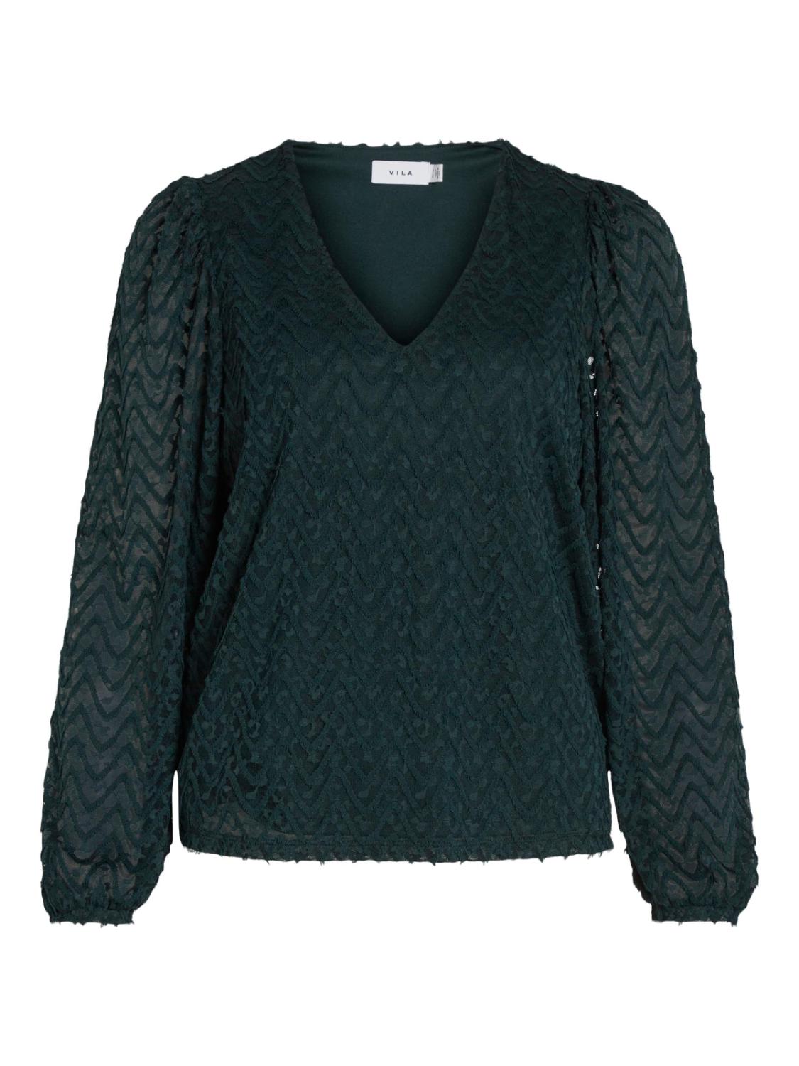 VIFARY V-NECK L/S TOP