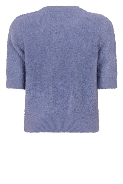 Knitted sweater patrice blue