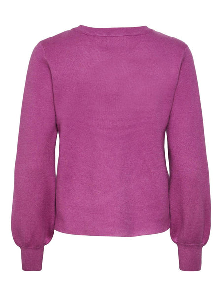 PCJENNA  LS O-NECK KNIT NOOS