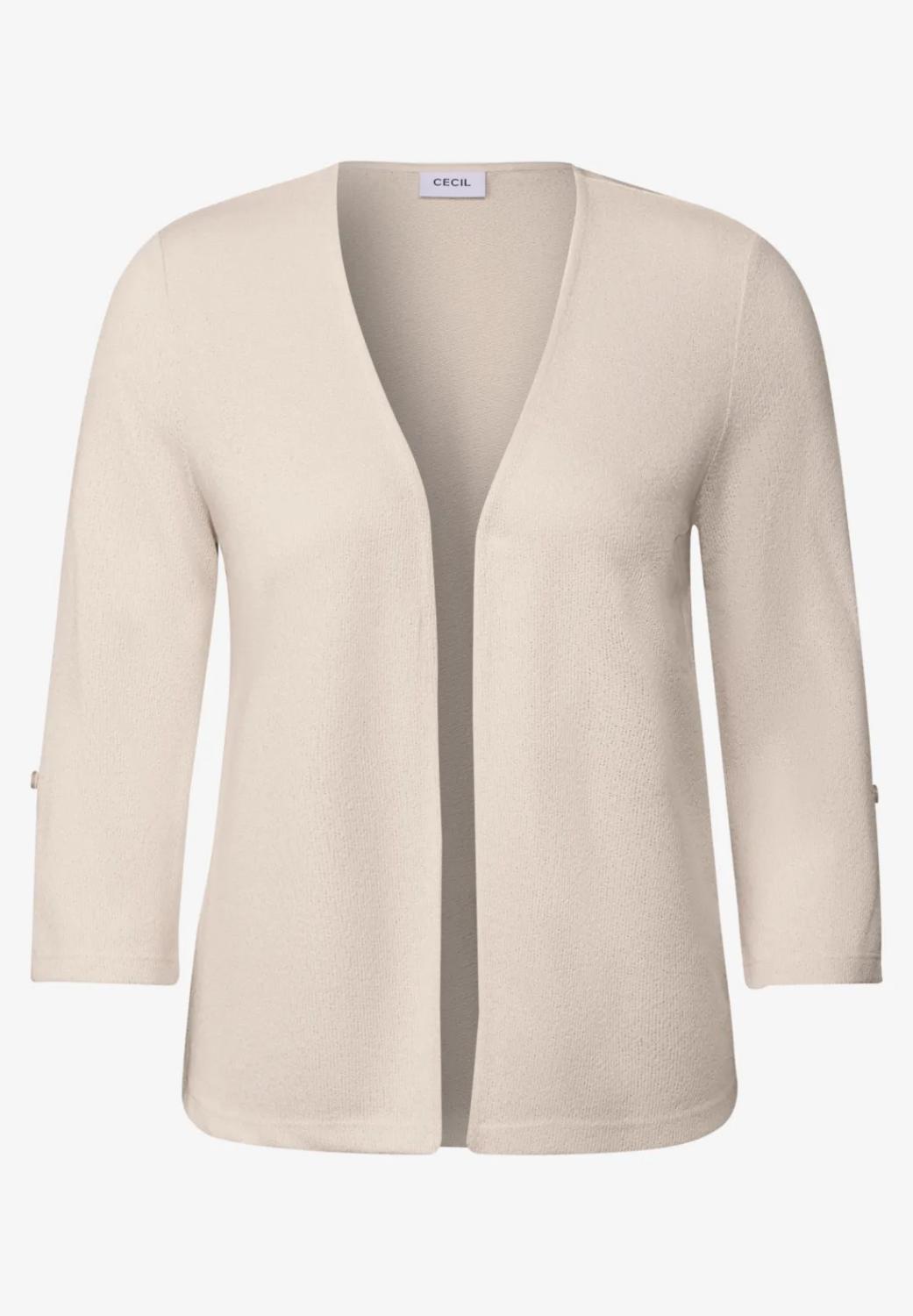 Open Crepe Jacket
