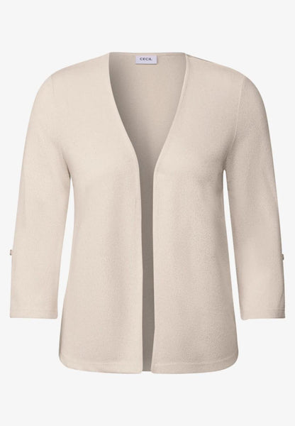 Open Crepe Jacket