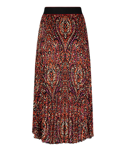 Skirt plisse sateen rewilding