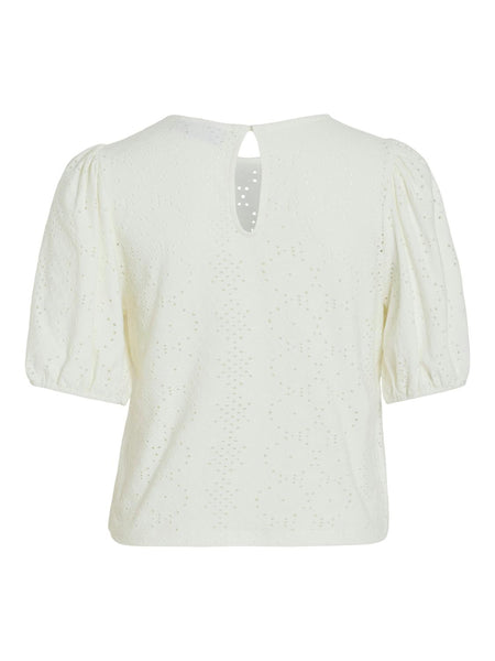 VIKALLY O-NECK 2/4 TOP - NOOS