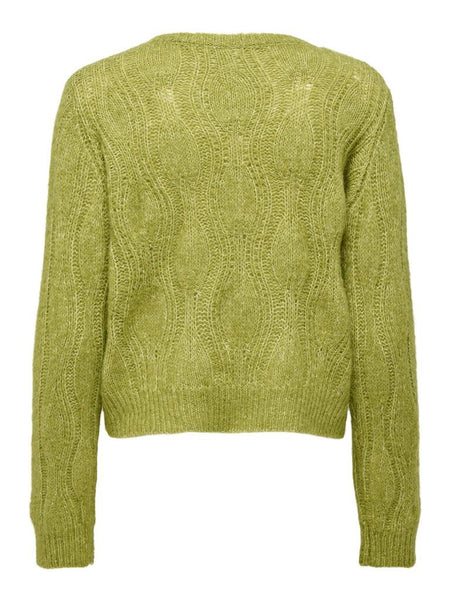 ONLMONIQUE LS O-NECK FLOWER C