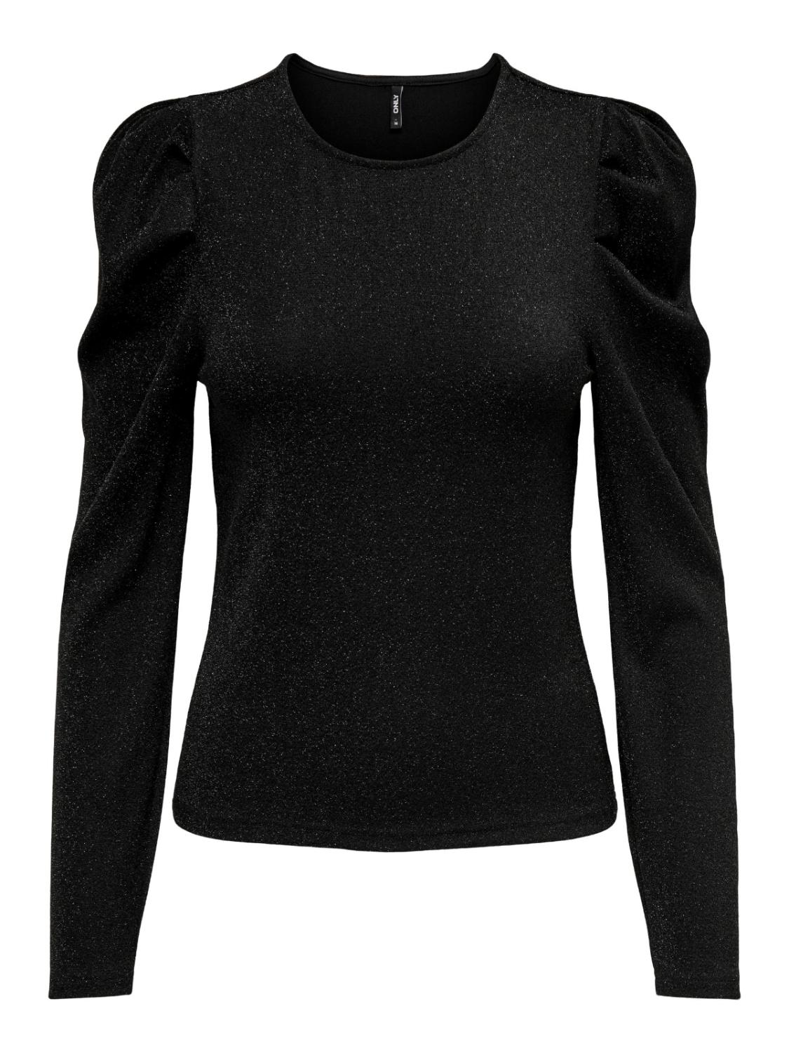 ONLNEW RICH L/S GLITTER PUFF
