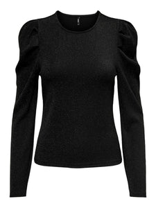 ONLNEW RICH L/S GLITTER PUFF