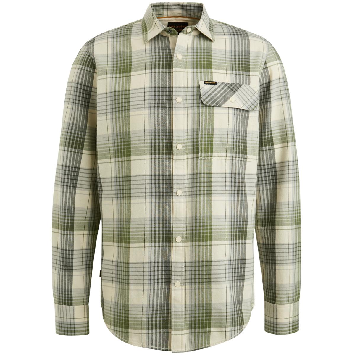 Long Sleeve Shirt Yarn Dyed T