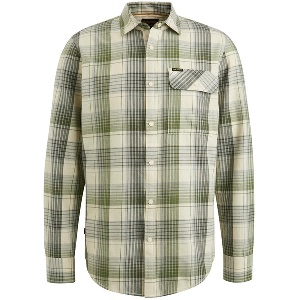 Long Sleeve Shirt Yarn Dyed T