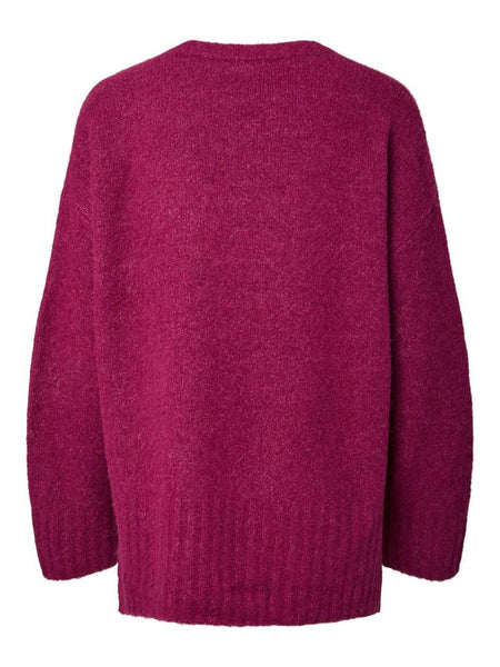 PCTINA LS O-NECK KNIT NOOS