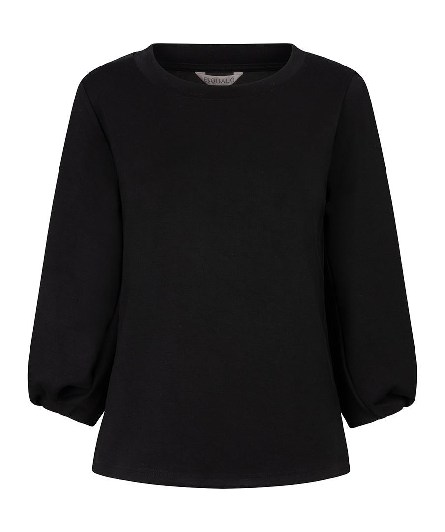 Sweater modal twisted sleeve