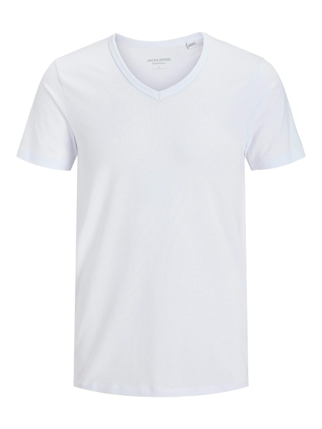 JJEBASIC V-NECK TEE S/S NOOS