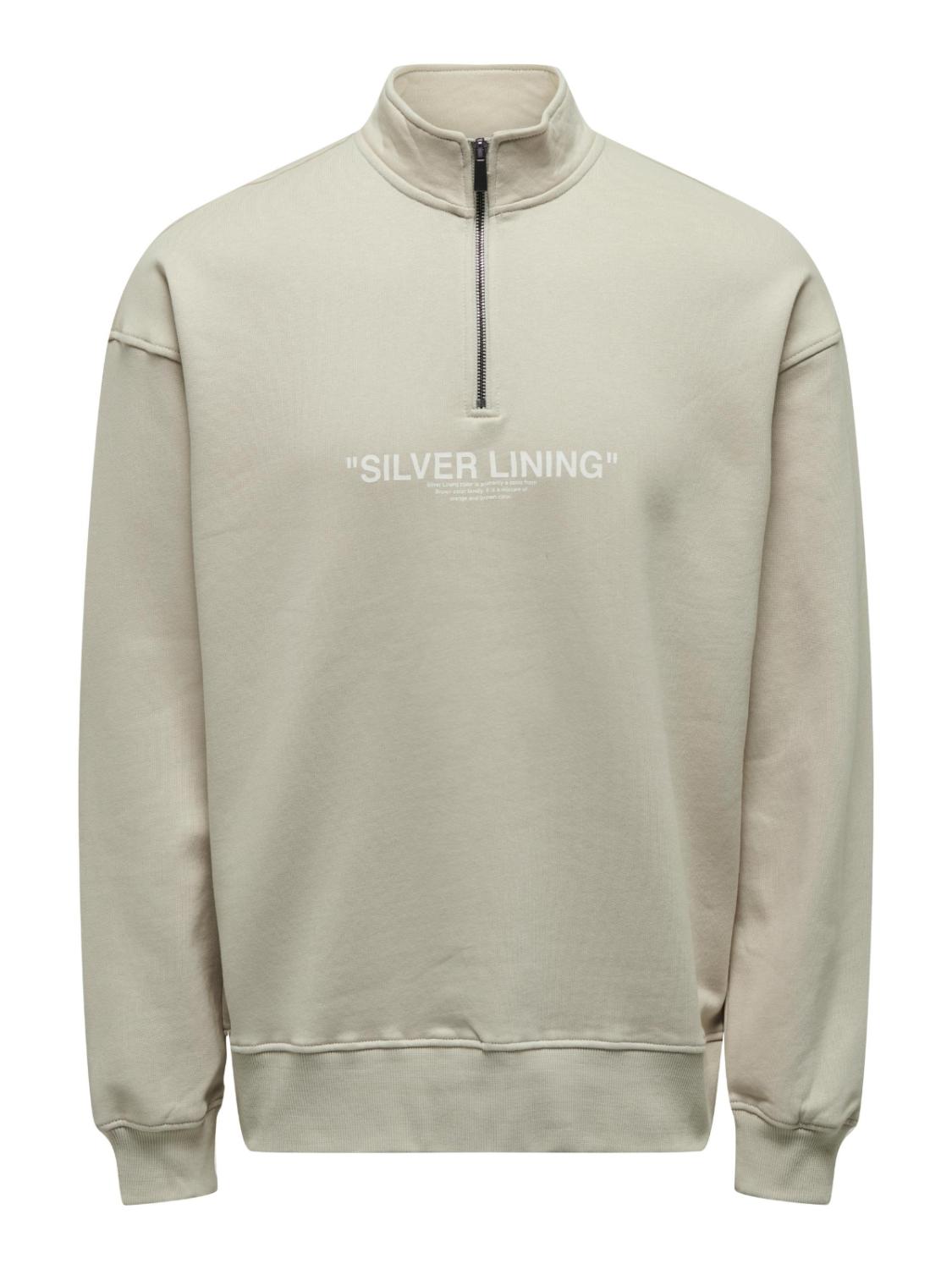 ONSBRICE RLX 1/4 ZIP HIGH NEC