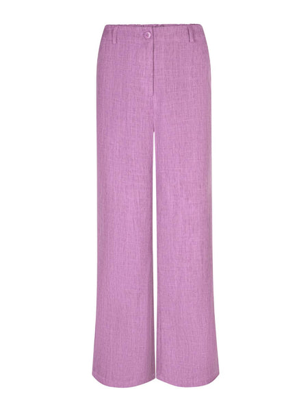 Pants leona purple melange