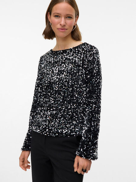 VMBELLA LS BOATNECK SQ TOP JR