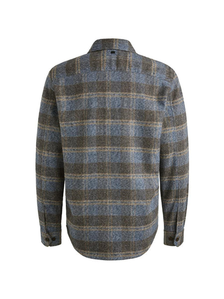 LONG SLEEVE SHIRT Check Brush