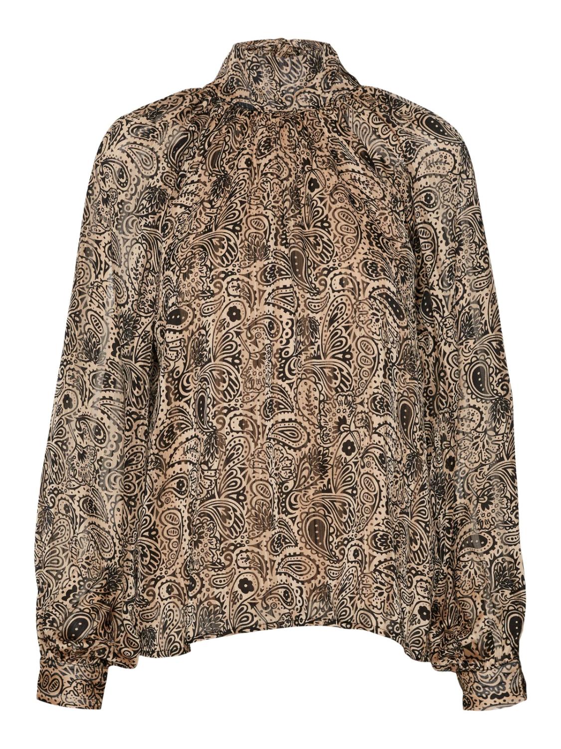 VMEVI L/S BLOUSE WVN BTQ
