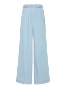 PCSMIDI HW WIDE LEG DENIM PAN