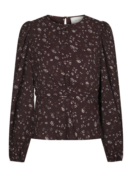 Delphine flowerbunch blouse