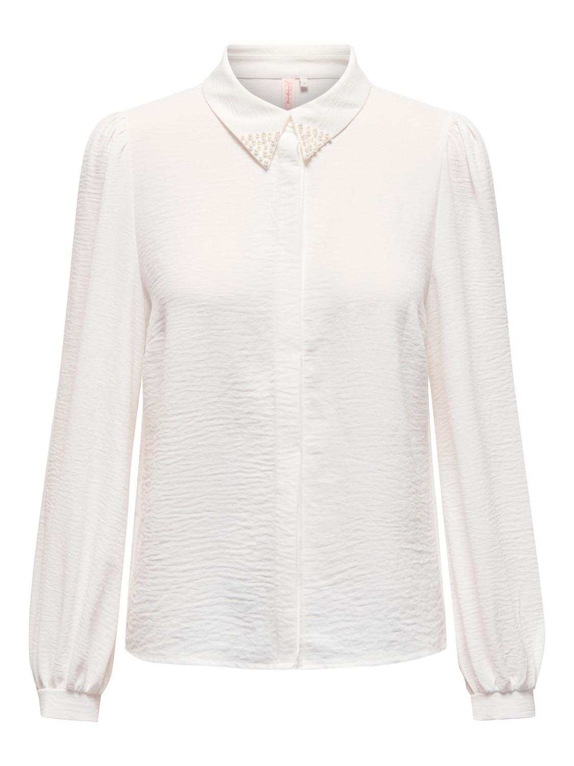 ONLMETTE PEARL LS SHIRT WVN