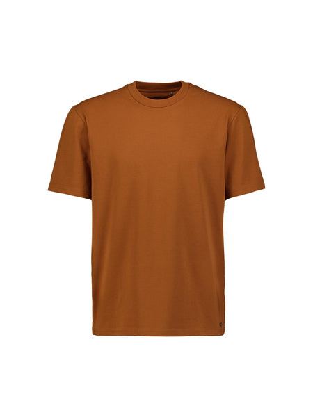 T-shirt crewneck caramel