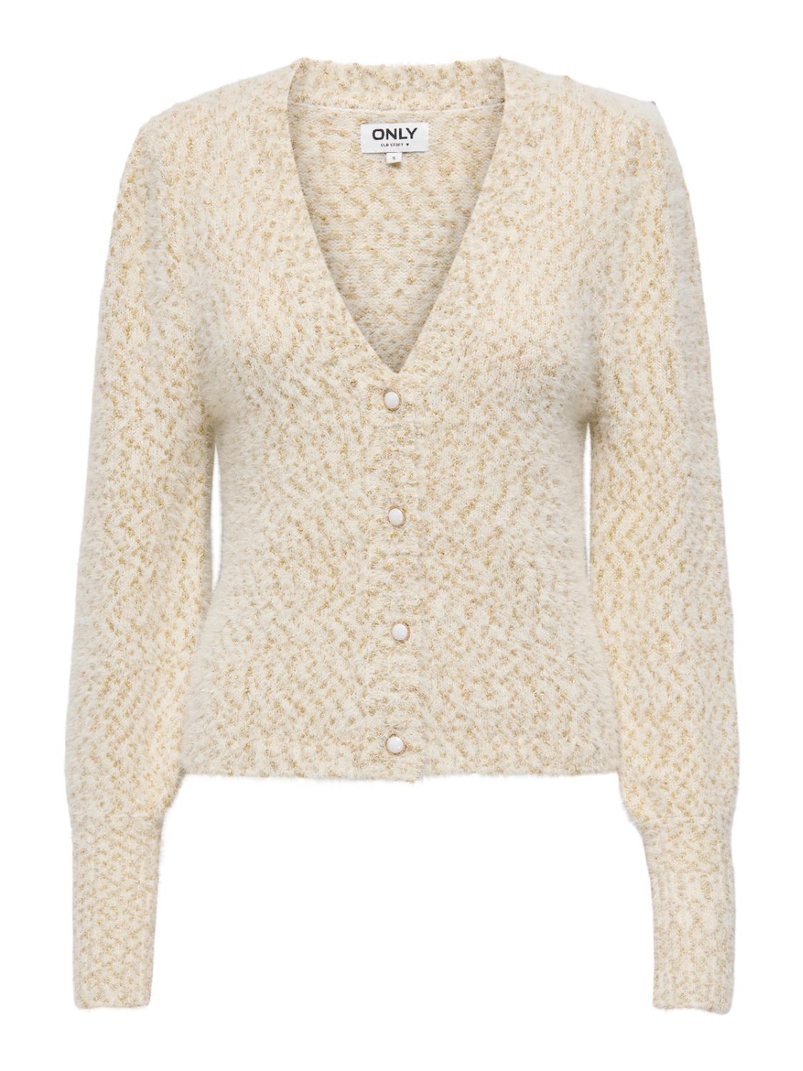 ONLROSETTE LS CARDIGAN CS KNT