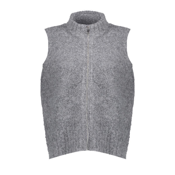 Pullover sleeveless with zipp
