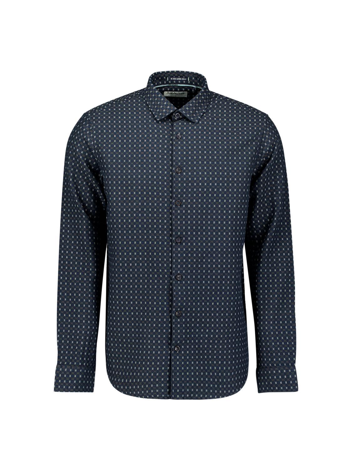 Shirt mini jacquard night