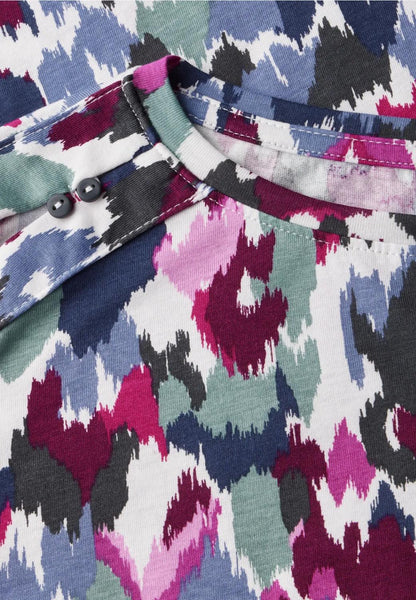 TOS Multi AOP Button Shoulder