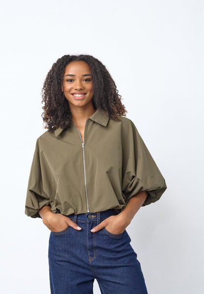 Jacket nelly-ja khaki