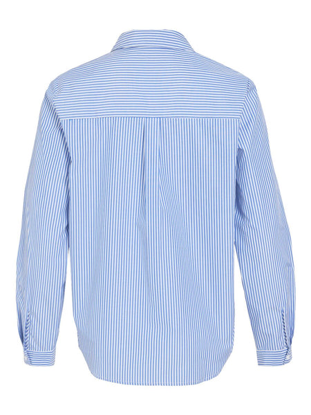 VIDOJA LS STRIPED TAPE SHIRT