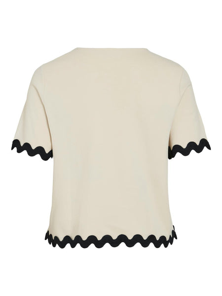 VICALISA O-NECK 2/4 TOP