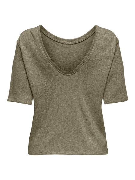 ONLFALKA 2/4 GLITTER TOP CC J