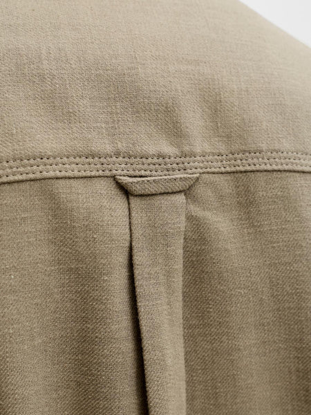 JPRBLURAYLE LINEN BL. SOLID L