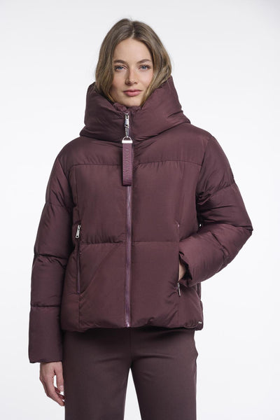 Padded jacket with detachable 