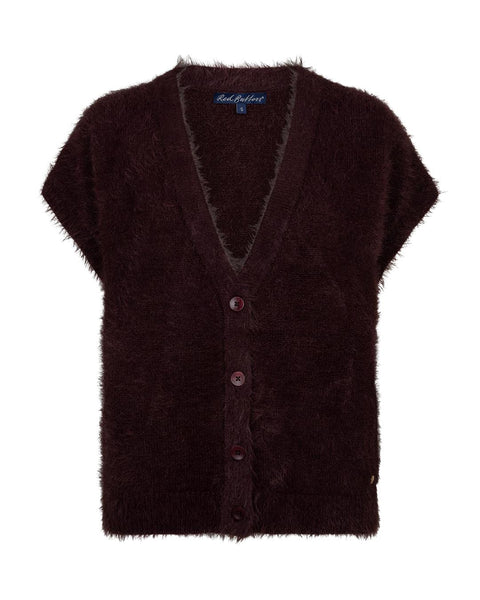 Sleeveless fuzzy