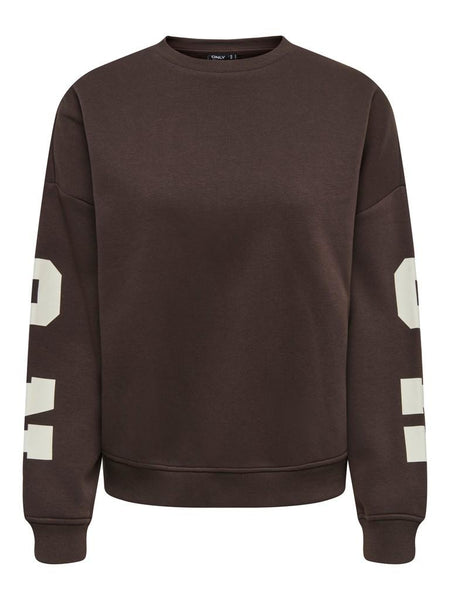 ONLSWEAT L/S BACK/SLEEVE PRIN