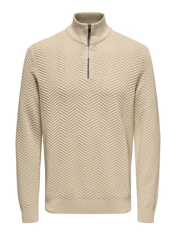 ONSMACE REG HERRINGBONE HALF