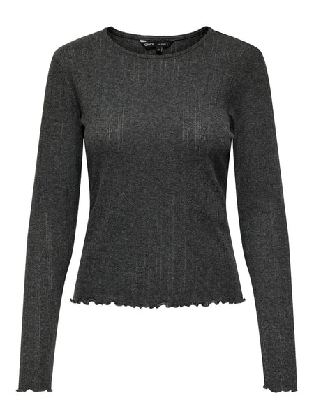 ONLCARLOTTA L/S TOP NOOS JRS