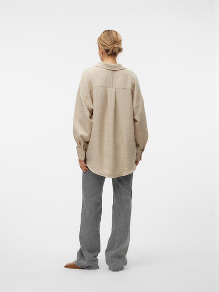 VMMELANEY QUEENY LS SHIRT WVN